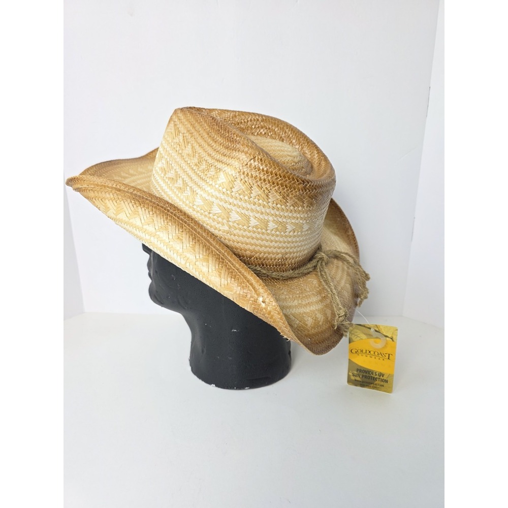 Goldcoast Sunwear brown hat Drifter NWT One Size Unisex Western braided